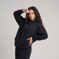 Uplifted Hoodie Jet Black - Comfrt style