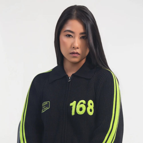 Urbvn Cotton Zip Cardigan – Women's Full Zip Lightweight Sweater