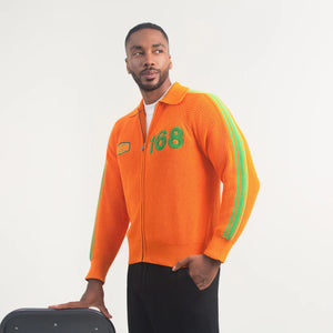 Urbvn Cotton Zip Cardigan – Men's Full Zip Lightweight Sweater