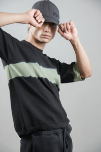 URBVN Diesel T Shirt in Black - side view